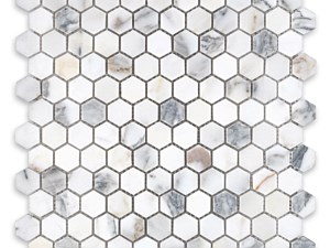 Calacatta Gold Marble Hexagon 1